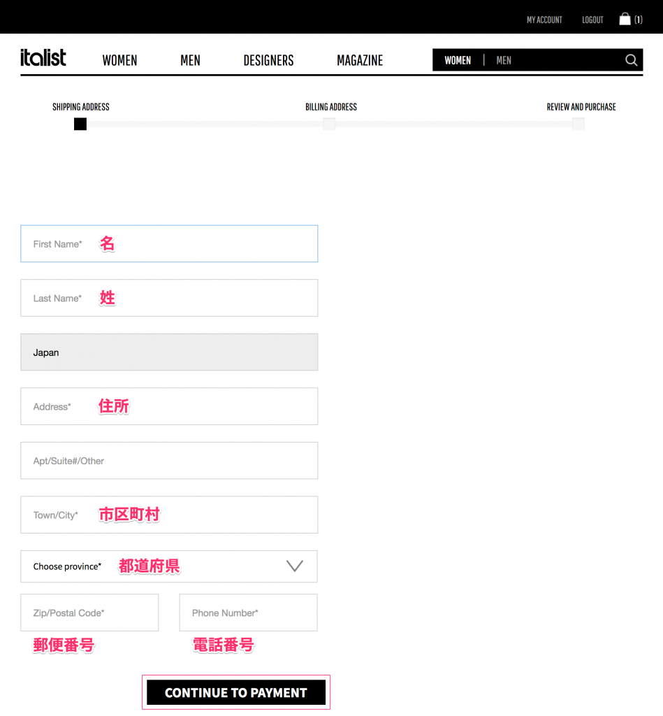 Italist イタリスト の海外通販公式サイトの買い方 購入方法 海外通販サイトのクーポン 買い方